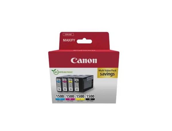 Cartouche d'encre original canon 1500 noir/cyan/magenta/jaune pack 4 couleur — Non classé