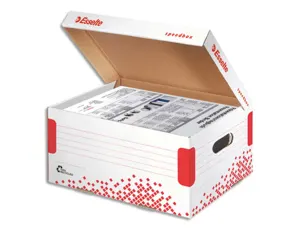 Conteneur esselte speedbox taille s blanc — Non classé