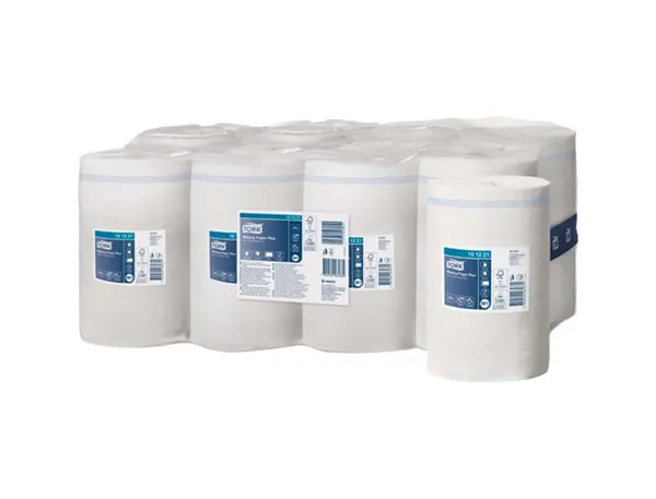 Bobines essuyage tork plus mini dévidage central m1 75 m format 21,5 x 35 cm blanc lot 11 — Non classé