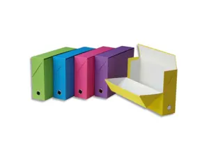 Boîte de transfert exacompta salsa dos 9 cm assortis — Non classé