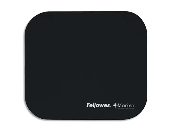 Tapis de souris fellowes antibactérien microban coloris noir — Non classé