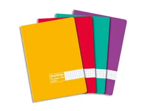 Cahier piqûre 21 x 29,7 cm 96 pages seyès 70 g — Non classé