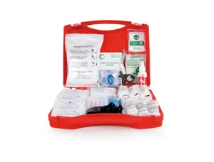 Trousse premiers secours esculape btp20 pour 10 à 20 personnes avec support — Non classé