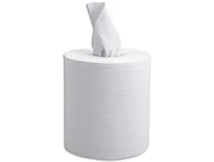 Bobines essuyage maxi blanches prédécoupées 2 plis 450 feuilles format 35 x 19,5 cm lot 6 — Non classé