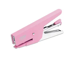 Pince agrafeuse rapid bb58 agrafes bébé (8/4) 15 feuilles rose — Non classé