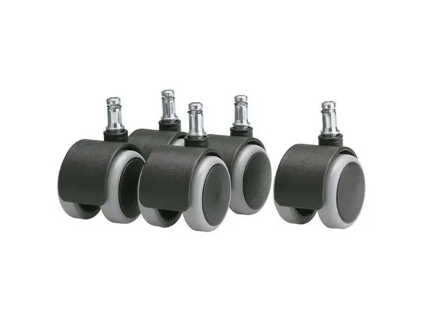 Roulettes pour sol dur diametre 50 mm jeu de 5 ref 338982 — Non classé