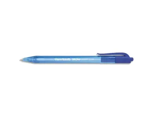Stylo-bille paper mate inkjoy 100 écriture moyenne 0.7mm encre ultra douce résiste bavures rétractable coloris bleu — Non…