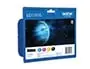 BROTHER LC-1280 cartouche dencre noir et tricolore très haute capacité 1x 2.400 pages 1-pack blister sans alarme —… — vue 2