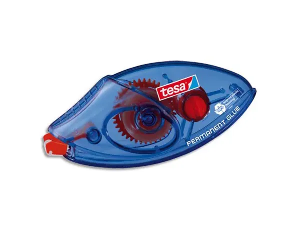 Colle tesa roller jetable permanent ergonomique ruban haute qualité plastique emballage recyclé 8.4mmx8.5m — Non classé