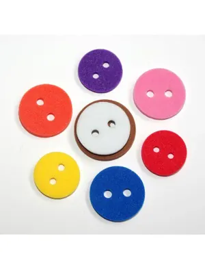 Bouton mousse oz international assortiment tailles coloris lot 300u — Non classé