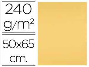 Papier cartonne liderpapel 50x65cm 240gr coloris or — Non classé