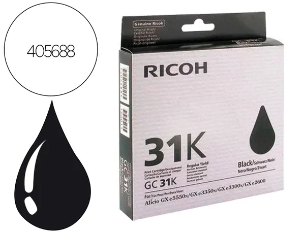 Cartouche d'encre original ricoh 1920 p noir — Non classé