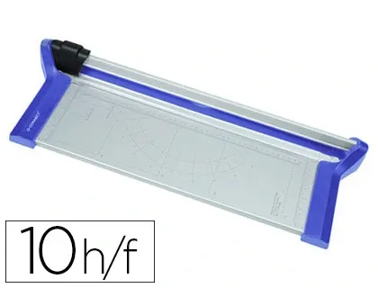 Rogneuse q-connect métal pression automatique din a3 capacité 10f graduation 5mm coupe papier transparent 565x78mm — Non…