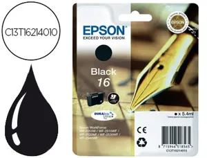 Cartouche d'encre original epson c13t16214010 175 p noir — Non classé