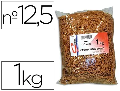 Bracelet caoutchouc sign étroit 125x1.5mm sachet 1kg — Non classé