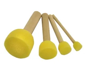 Brosse à pocher pinselfabrik soie ronde 4 tailles assorties lot 4 unités — Non classé