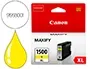 CANON PGI-1500XL Y cartouche dencre jaune haute capacité pack de 1 — Cartouches & toners — vue 2