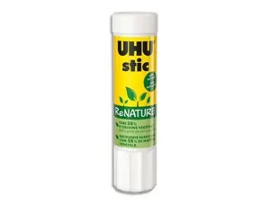 Colle blanche uhu stic renature fabrication origine végétale recyclable sans solvant matières naturelles bâton 21g — Non…