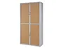 PAPERFLOW Armoire à rideau easyOffice, 4 étagères — Aménagement d'espace — vue 2