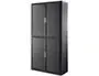 PAPERFLOW Armoire à rideau easyOffice, 4 étagères — Aménagement d'espace — vue 2