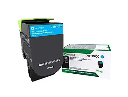 Toner laser original lexmark 71b2xk0 noir — Non classé