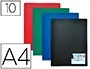 Protège-Documents Elba Memphis Pp Couverture Semi-Rigide 10 Pochettes 20 Vues A4 210x297 mm Coloris Assortis… — vue 2