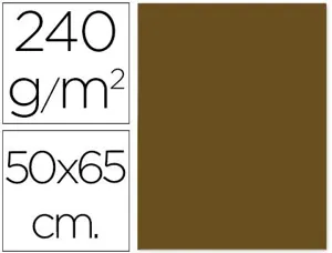 Papier cartonne liderpapel 50x65cm 240gr coloris marron  clair — Non classé