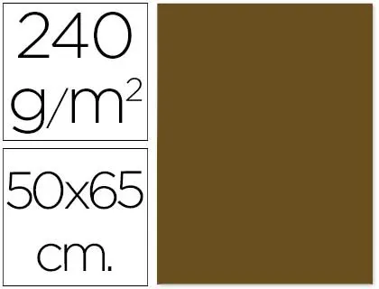 Papier cartonne liderpapel 50x65cm 240gr coloris marron  clair — Non classé