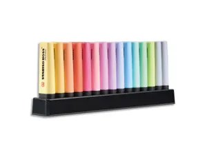 Surligneurs stabilo boss original pastel set de bureau de 15 — Non classé