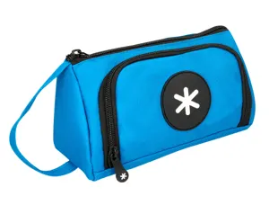 Trousse large antartik avec poche frontale grande         ouverture 110x85x200 mm bleu — Non classé
