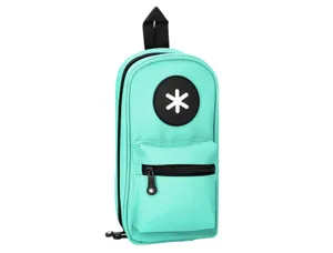 Trousse ovale antartik avec 4 compartiments 230 x 50 x 120  mm menthe — Non classé
