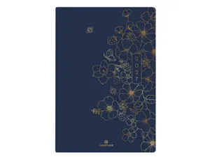 Agenda oberthur semainier 25 fsc astoria 1 semaine/2 pages 16x24 cm 128p coloris marine — Non classé