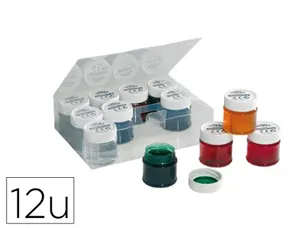 Vernis vitrail o'color 50ml base eau sans solvent coloris assortis coffret 12 unites — Non classé