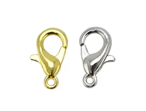 Fermoir a mousqueton o'color 14mm coloris or lot 20 unites — Non classé