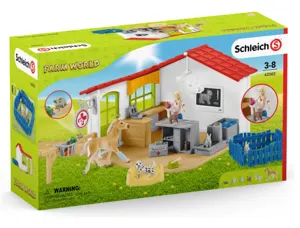 Boite de jeux schleich farm world clinique veterinaire    avec animaux domestiques — Non classé