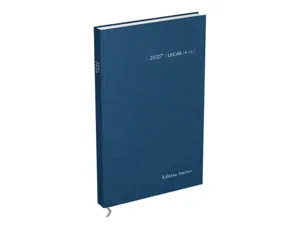 Agenda lecas carre euro cents 1 jour/page 14x22 cm 384p     coloris assortis — Non classé