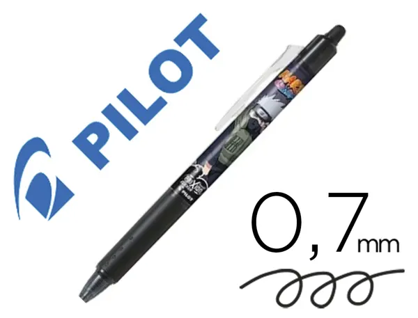 Roller pilot frixion ball clicker edition limitee       naruto encre gel pointe       moyenne coloris noir — Non classé
