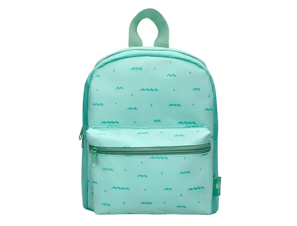 Sac a dos liderpapel baby vagues 250x115x210mm coloris  vert d'eau — Non classé