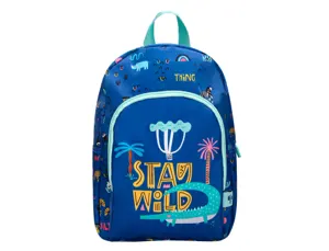 Sac a dos liderpapel baby safari motif cocodrile        330x100x250mm coloris bleu — Non classé