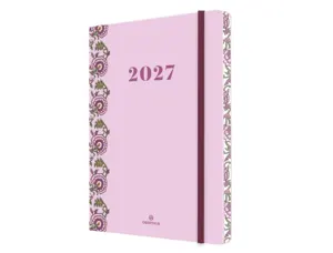 Agenda oberthur merida semainier 15 1 semaine/2      pages 10x15cm 128p fsc        coloris rose — Non classé