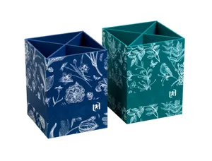 Pot a crayons oxford romance coloris assortis — Non classé