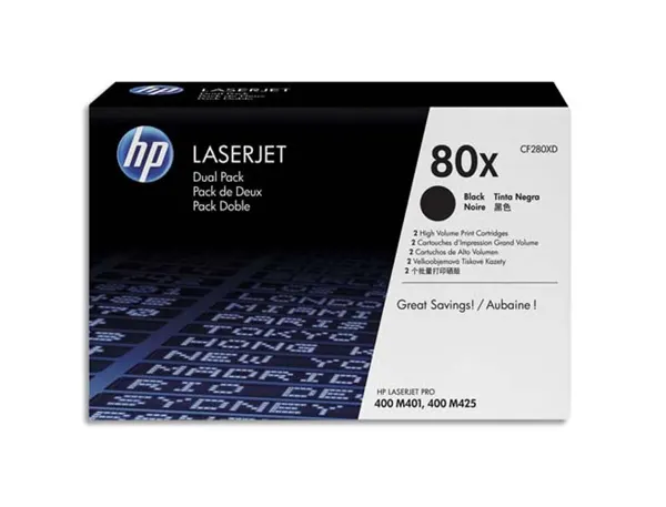 Toner laser original hp cf280xd pack — Non classé