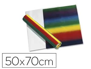 Papier de soie folia 20g/m2 500x700mm coloris assortis rouleau 130 unités — Non classé