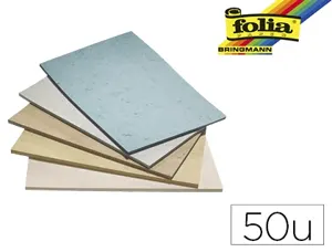 Papier peau d'éléphant folia din a4 110g/m2 coloris gris clair paquet 50 feuilles — Non classé