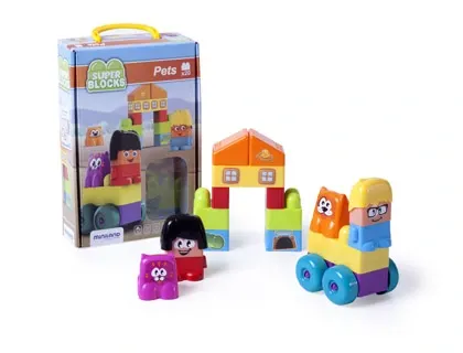 Jeu miniland super blocks pets 20 pièces — Non classé