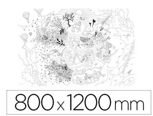 Coloriage géant bouchut explorateurs 80x120cm sous étui carton — Non classé