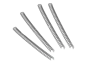 Reliure métallique fellowes relieur pas 3:1 34 boucles a4 3/8 in diamètre 10mm coloris noir boîte 100 unités — Non classé
