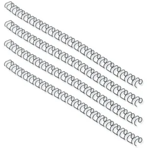 Reliure métallique fellowes relieur pas 3:1 34 boucles a4 1/2 in diamètre 12.7mm coloris noir boîte 100 unités — Non classé