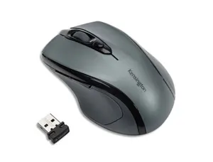 Souris kensington profit sans fil compacte ergonomie droitier taille moyenne autonomie prolongée coloris gris — Non classé