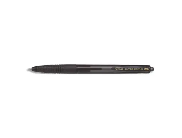 Stylo-bille pilot super grip g rétractable pointe moyenne coloris noir bpgg-8r-m/1.0 — Non classé